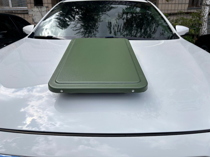 Автомобільна версія Starlink Internet Satellite Dish Kit V2 , вологозахищений корпус на магнітах для автомобіля, оливкового кольору - зображення 2