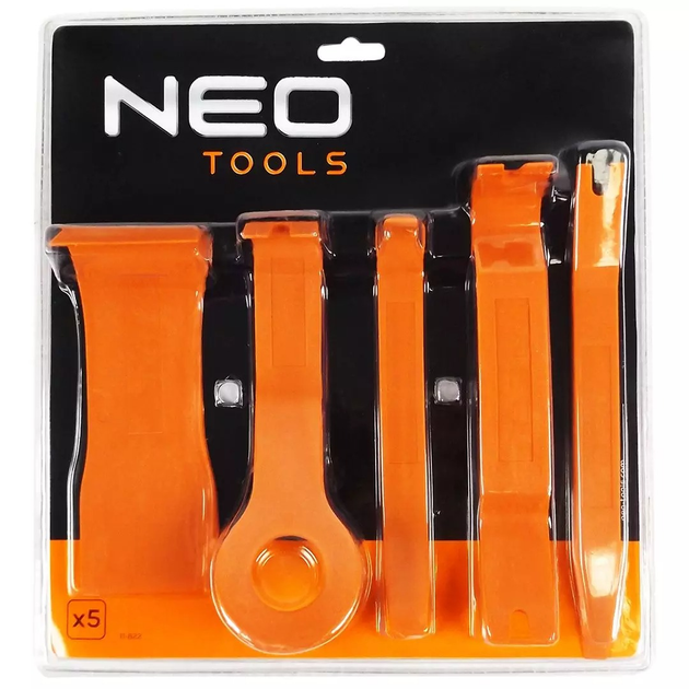 Zestaw ściągaczy NEO Tools do tapicerki 5 szt. 11-822 (5907558420029) - obraz 2