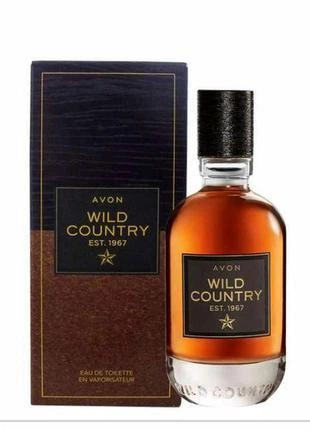 Мужская туалетная вода Avon Wild Country, 75мл - Фото 1 Мужская туалетная вода Avon Wild Country, 75мл - изображение 1