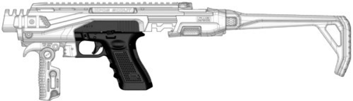 Обвіс тактичний FAB Defense K. P. O. S. Scout Advanced для Glock 17/19 - зображення 1