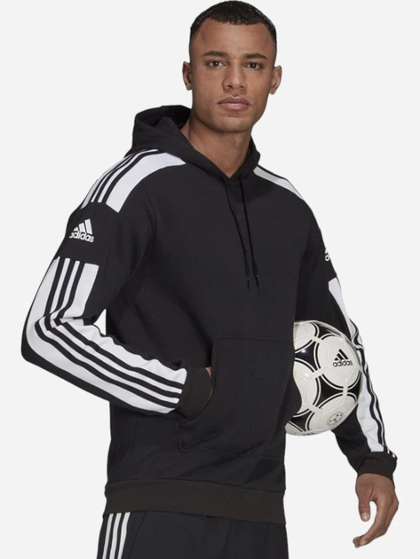 Bluza męska z kapturem Adidas Squadra 21 Hoody GT6634 M Czarna (4064045264380) - obraz 3