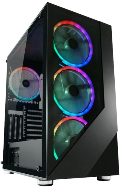 Корпус LC-Power Gaming 803B Shaded_X ATX Miditower Black (LC-803B-ON) - зображення 1