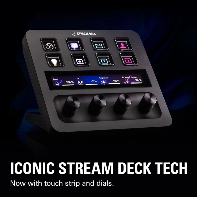 Аудіоміксер та контролер Elgato Stream Deck + – фото, відгуки