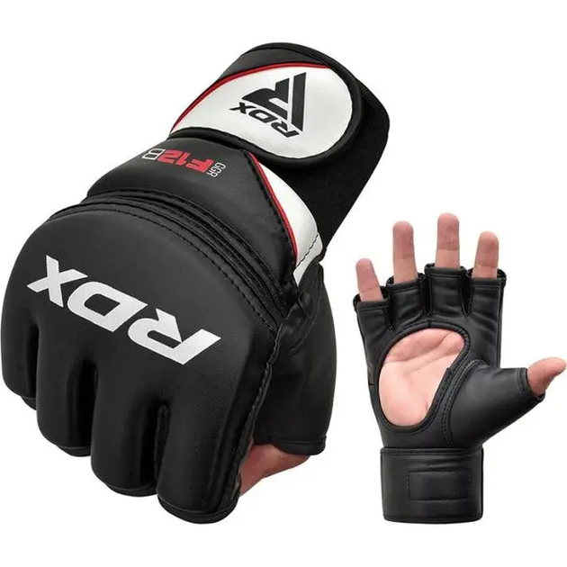 Рукавиці для ММА RDX F12 Model GGRF Black XL - изображение 6