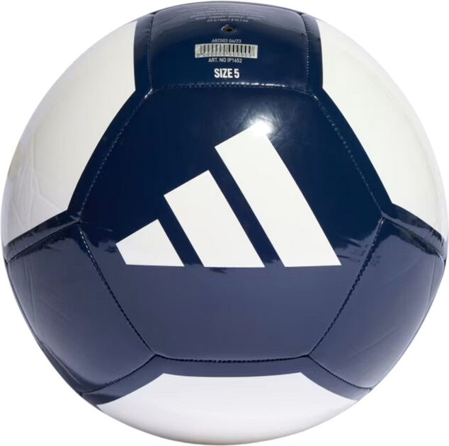 Футбольний м'яч Adidas EPP Club IP1652 розмір №4 Біло-синій (4067886881853) - зображення 1