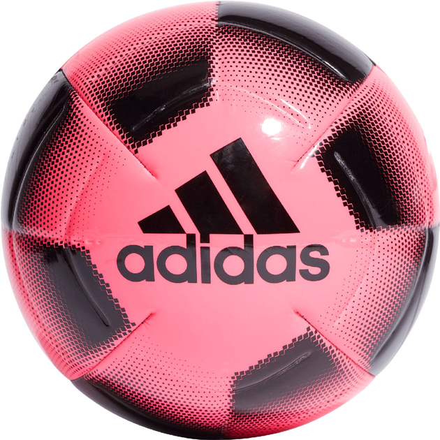 Футбольний м'яч Adidas EPP Club IA0965 розмір №5 Рожево-чорний (4066759377110) - зображення 1