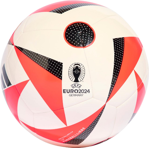 Футбольний м'яч Adidas Teamwear Euro24 Fussballliebe Club IN9372 розмір №5 (4066766185913) - зображення 2