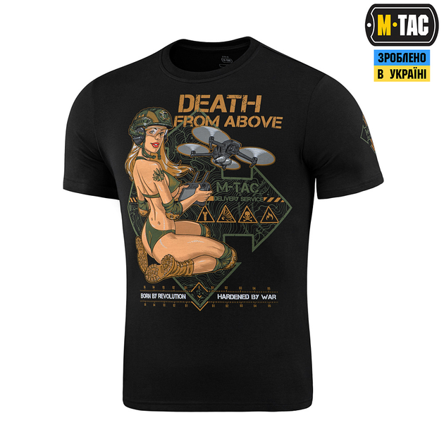 Футболка M-Tac Delivery Service Мавік Black 2XL - изображение 1