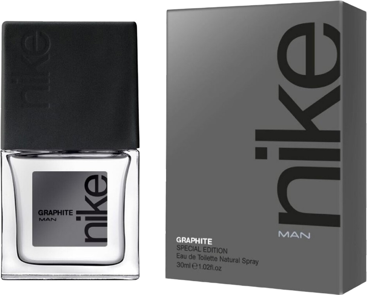 Woda toaletowa męska Nike Graphite Man 30 ml (8414135863997) - obraz 1