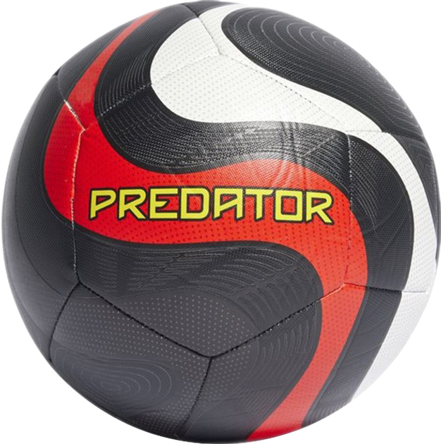 Футбольний м'яч Adidas Predator Training IP1655 розмір №5 Чорний (4067886889378) - зображення 1