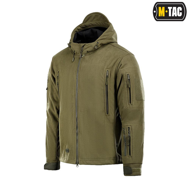 Тактическая куртка M-Tac флисовая Windblock Division Gen.II Army Olive олива L - изображение 1