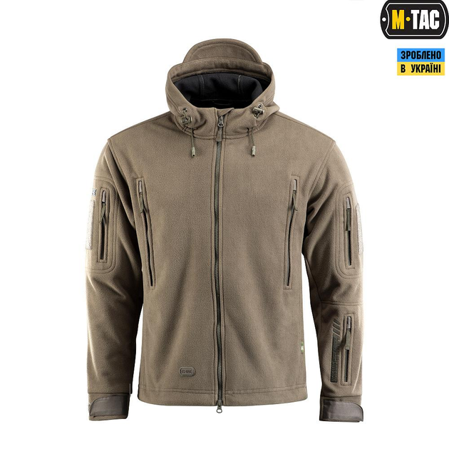 Тактическая куртка M-Tac флисовая Windblock Division Gen.II Dark Olive олива S - изображение 2