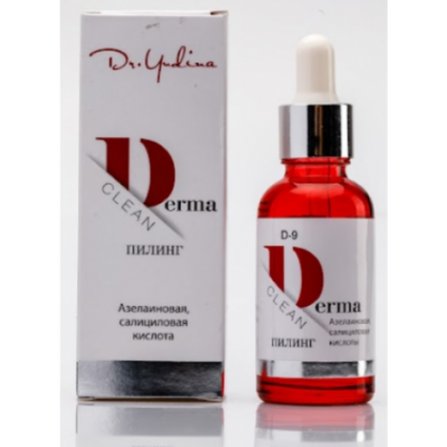 Химический пилинг азелаиново-салициловый pH 2.1 Derma Clean Dr.Yudina 30 мл - изображение 1