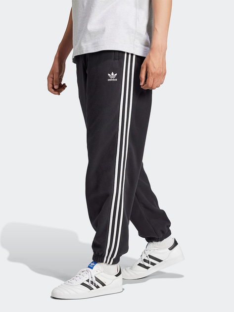 Акція на Спортивні штани чоловічі Adidas Fleece Sweatpan IZ4798 S Чорні від Rozetka