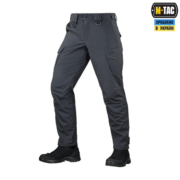 Штани M-Tac Aggressor Gen II Flex Dark Grey 32/36 - зображення 1