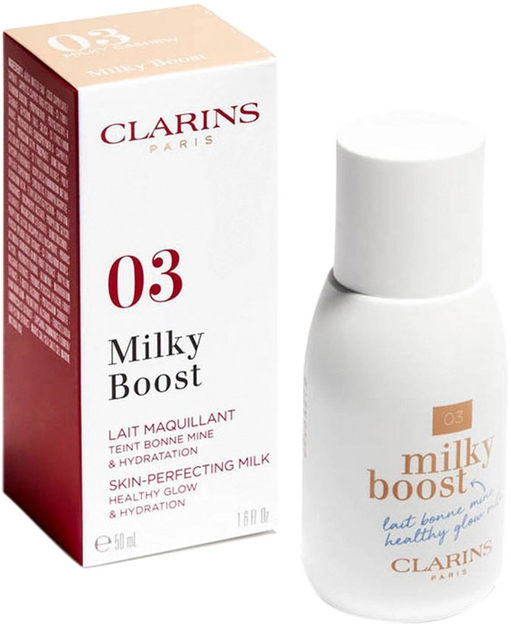 Podkład do twarzy Clarins Milky Boost 03 Cashew 50 ml (3380810368949) - obraz 5