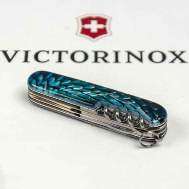 Ніж Victorinox Climber Zodiac Лазурний дракон (1.3703.3_Z3290p) - зображення 2