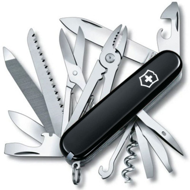 Нож Victorinox Handyman 91 мм Чорний (1.3773.3) - изображение 1