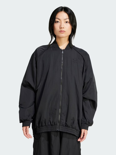 Спортивна кофта жіноча adidas Premium FR Track Top W "Black" IT9670 M Чорна (4066759577541) - зображення 1