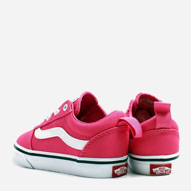 Sneakersy dziecięce dla dziewczynki Vans TD Ward Slip-On VN0A5KY8CHL 24.5 Różowe (197063368397) - obraz 4