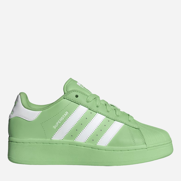 Trampki damskie do kostki adidas Superstar XLG W ID5729 39.5 Jasnozielone (4066765356048) - obraz 1