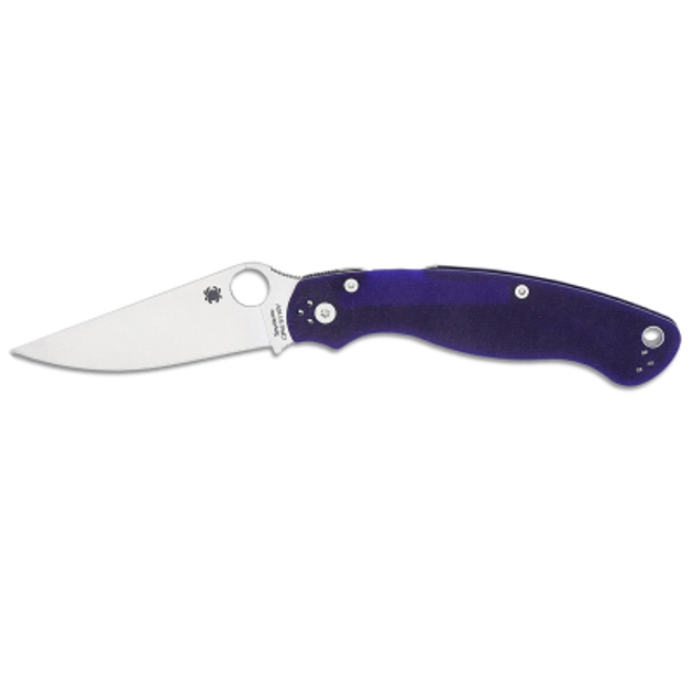 Нож Spyderco Military 2 S110V Dark Blue G10 (C36GPDBL2) - изображение 1