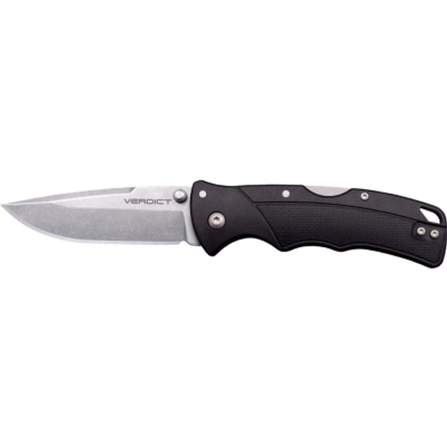 Нож Cold Steel Verdict Spear Point Black (блістер) (CS-FL-C3SPSSZ) - изображение 1