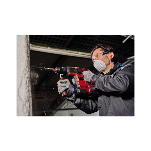Перфоратор Einhell TP-HD 18/26LI BL - Solo бесщеточный SDS-plus, PXC 18В 2.6Дж, 3кг (m405333) - изображение 2