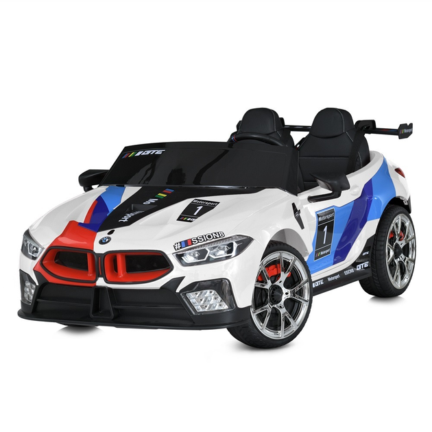 Детский двухместный электромобиль BMW Bambi M 5849EBLR(24V) (Белый ...