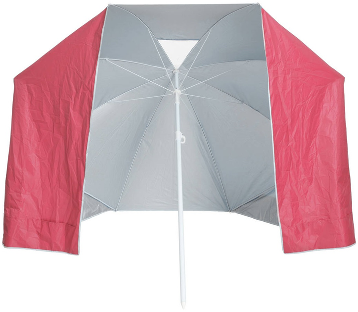 Parasol plażowy Intex składany parawan 2w1 czerwony (5902973426755) - obraz 2