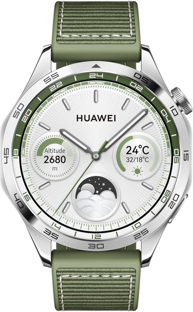 Смарт-годинник Huawei Watch GT 4 46mm GPS NFC Green (55020BGV) - зображення 3