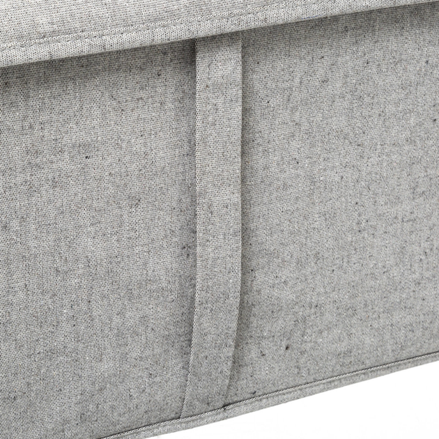 Koszyk do przechowywania 5five Simply Smart Orga Szary 50x31x25 cm (3560237598581) - obraz 4