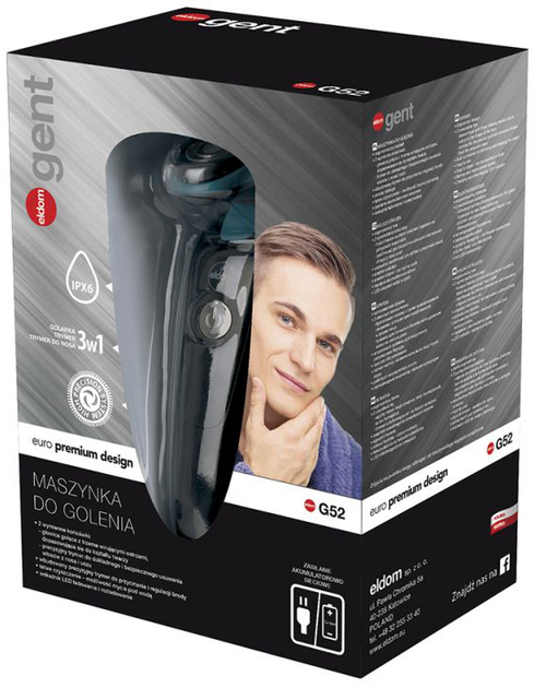 Golarka Eldom G52 Gent (5908277384951) - obraz 8