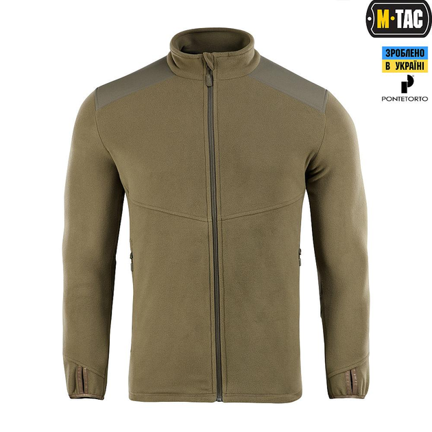 Тактична кофта M-Tac Legatus Microfleece Olive M - зображення 2