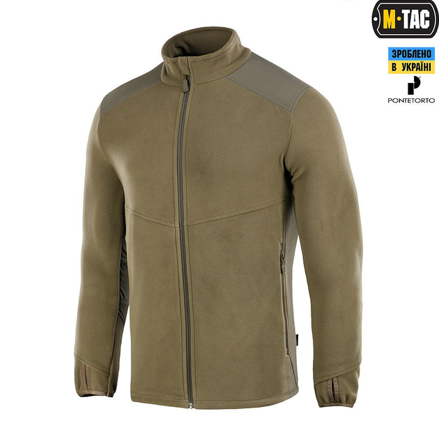 Тактична кофта M-Tac Legatus Microfleece Olive S - зображення 1