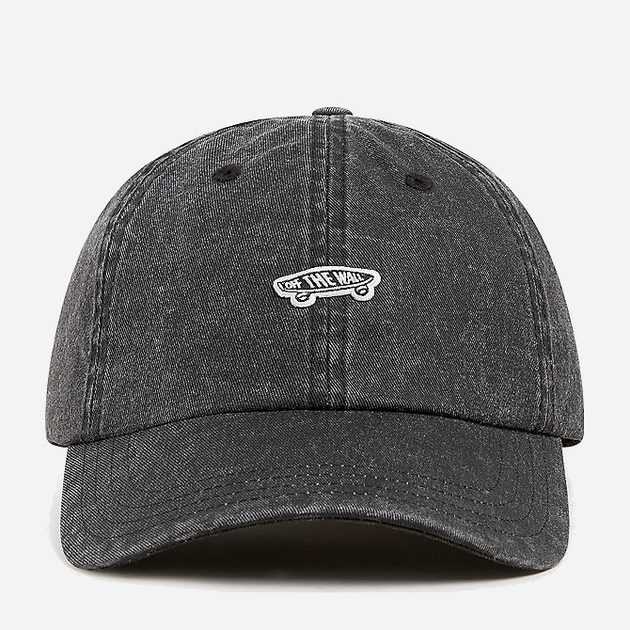 Кепка Vans Logo Curved Bill Cap VN000GW7BLK One Size Чорна (197063499831) - зображення 1