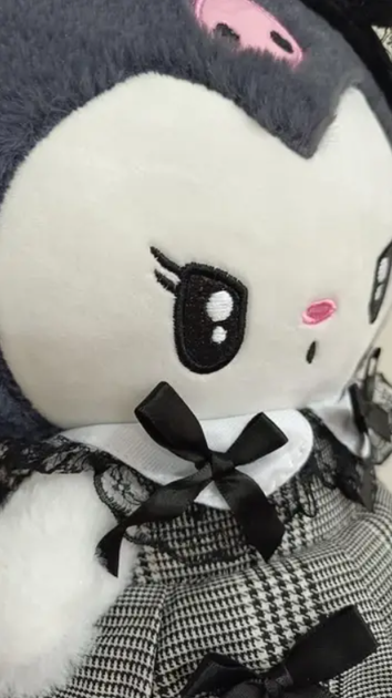 М'яка іграшка Куромі, плюшева Kuromi 45 см - зображення 3