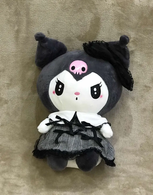 М'яка іграшка Куромі, плюшева Kuromi 45 см - зображення 5