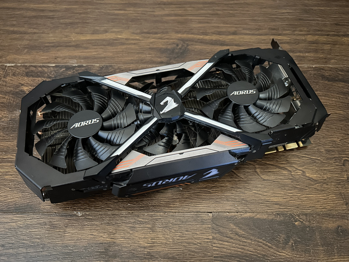 Видеокарта GIGABYTE GeForce GTX 1080Ti 11GB GDDR5X Aorus Б/У – фото ...