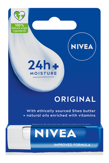 Акція на Бальзам-догляд для губ NIVEA Original 4.8 г від Rozetka