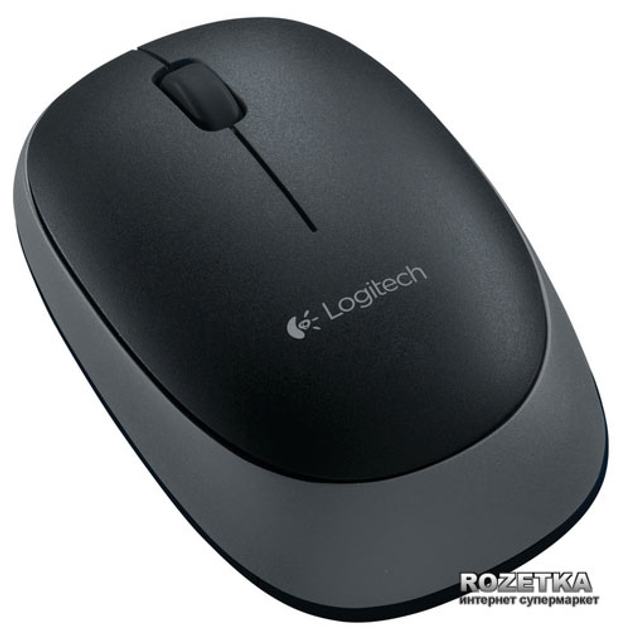Мышь Logitech Wireless Mouse M165 Black (910-004110) – фото, отзывы ...