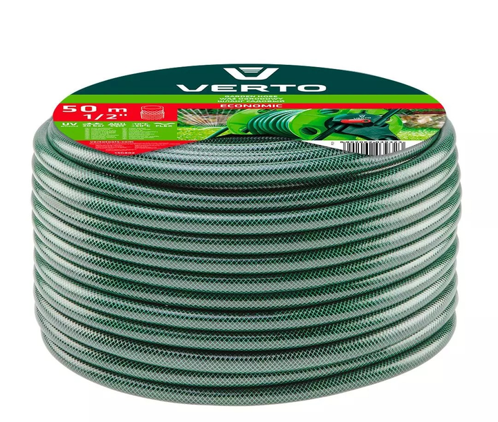 Wąż ogrodowy Verto Economic 50 m 1/2" 15G802 (5902062039323) - obraz 2