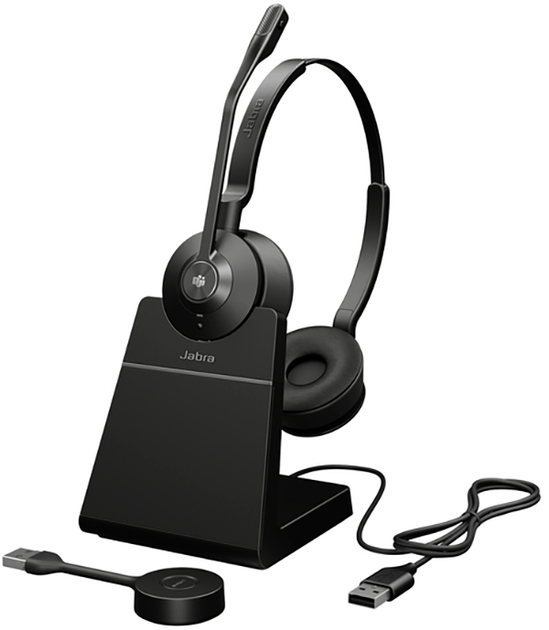 Навушники Jabra Engage 55 MS Stereo DECT USB-A Black (9559-455-111) - зображення 2