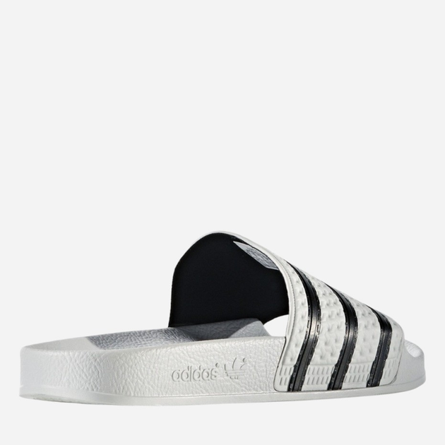 Чоловічі шльопанці для пляжу adidas Adilette 280648 39.5 Білі (4893980584709) - зображення 3
