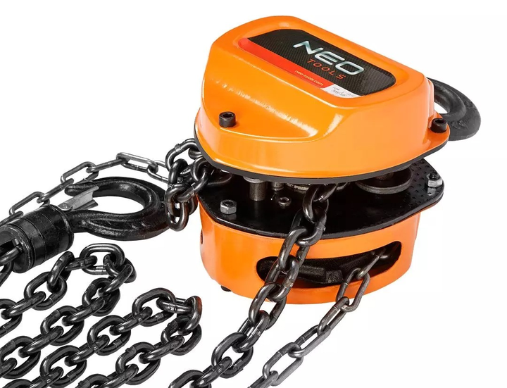 Лебідка ланцюгова NEO Tools 3 т та 3 м 11-762 (5907558418408) - зображення 3