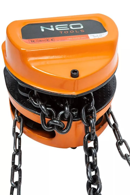 Лебідка ланцюгова NEO Tools 1 т 3 м 11-760 (5907558418385) - зображення 5