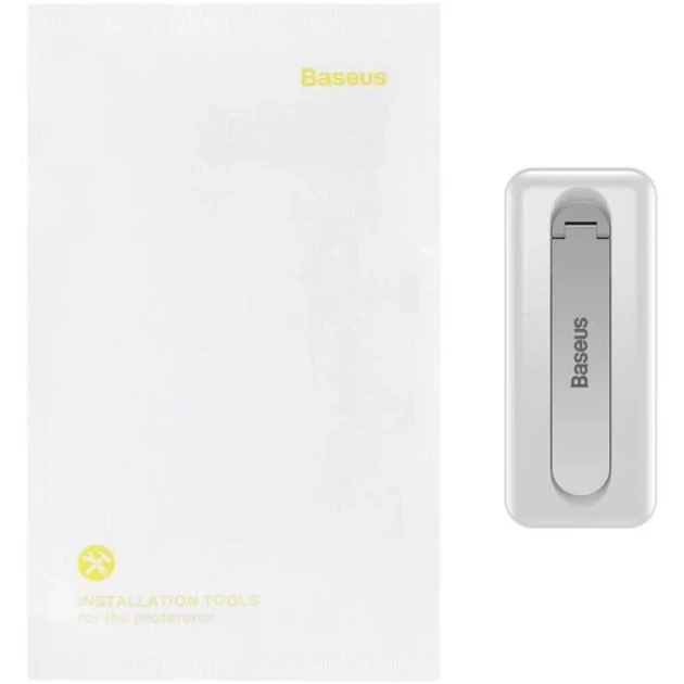 Подставка-держатель для смартфона Baseus Foldable Bracket White (LUXZ000002) - изображение 6