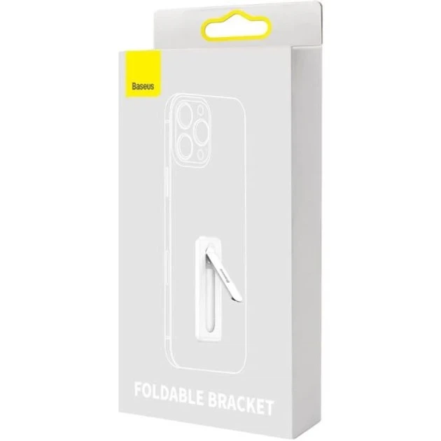 Подставка-держатель для смартфона Baseus Foldable Bracket White (LUXZ000002) - изображение 7