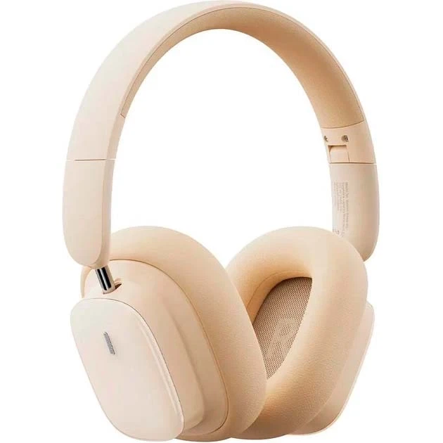 Беспроводные накладные Bluetooth наушники Baseus Bowie H1i White (A00050402223-00) - изображение 3