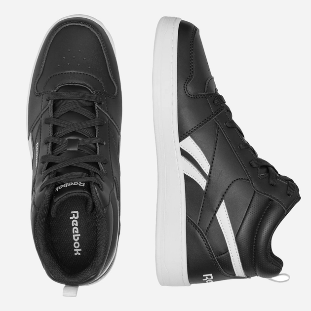Sneakersy chłopięce Reebok Royal Prime Mid 100062220 28 Czarne (4066749239961) - obraz 4